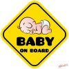 nalepka na auto baby on board 1251718