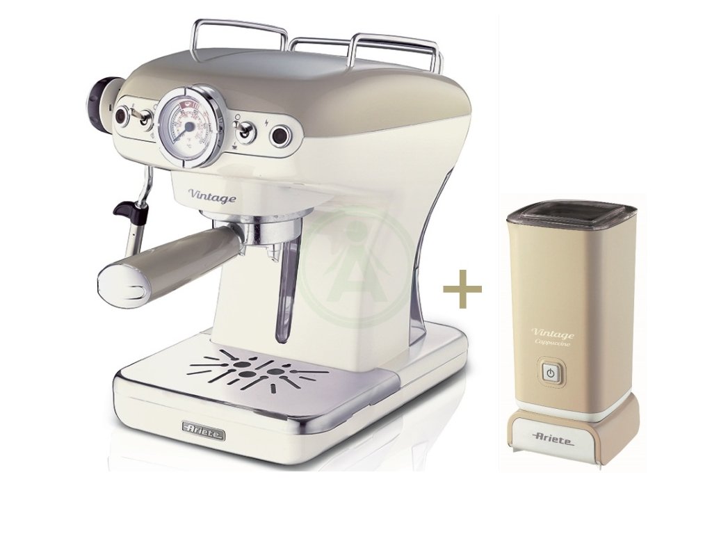 SET Ariete Vintage Espresso 138913 +287803 pěnič