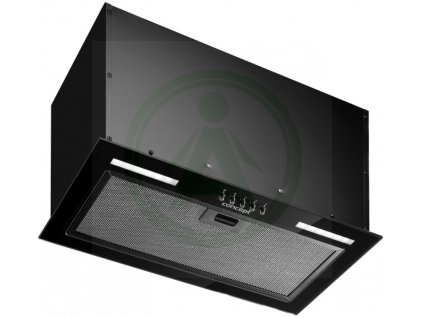 Concept OPI4060bc černý integrovaný odsavač