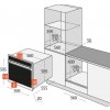 Concept ETV5560 vestavná multifunkční trouba montážní nákres