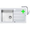 Teka set LUX 1B 1D 86 white + ARES B 938