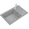 Teka STONE 60 S-TG hliníkově šedá granitový dřez  Doprava zdarma