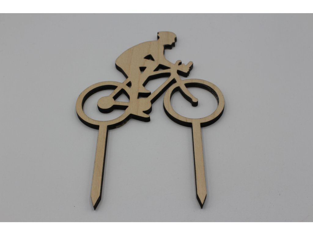 Zápich do dortu - cyklista