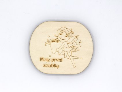 Krabička na dětské zoubky - víla Zuběnka