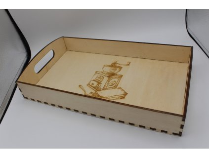 Podnos - Mlýnek na kávu