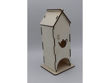 Domeček na čajové sáčky