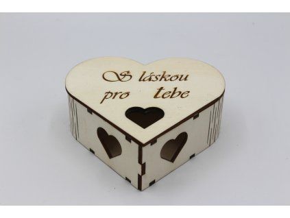 Krabička srdce malá - S láskou pro tebe