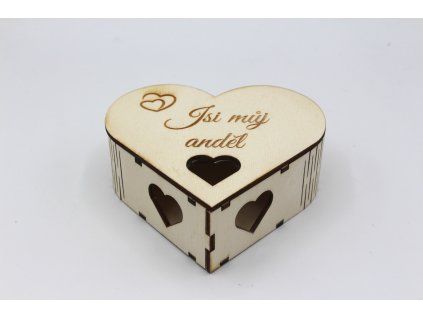 Krabička srdce malá - Jsi můj anděl