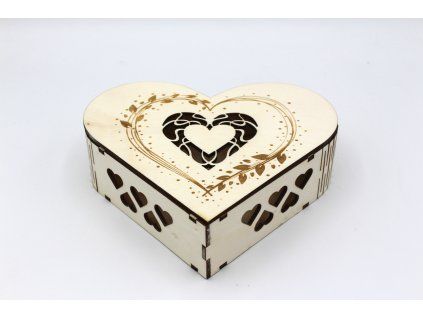 Krabička srdce velká - Srdíčko