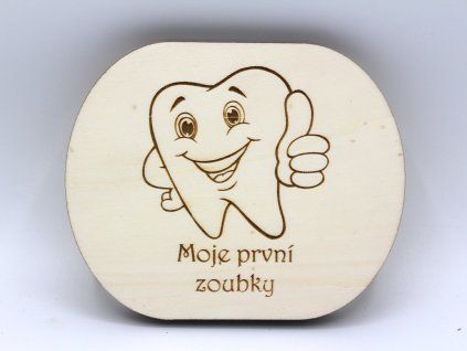 Krabička na dětské zoubky - Zoubek