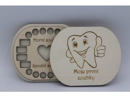 Krabička na dětské zoubky - Zoubek