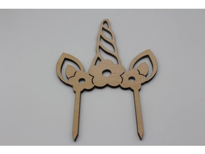 Zápich do dortu - jednorožec