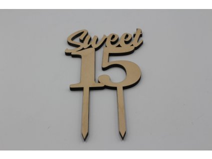 Zápich do dortu - Sweet 15