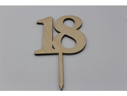 Zápich do dortu - 18 (široký)