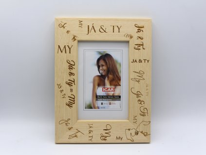 Rámeček na fotku - Já a Ty