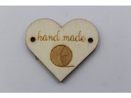 Štítek - Hand made