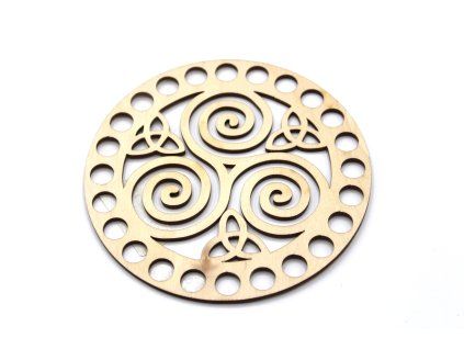 Víko kruh - triquetra