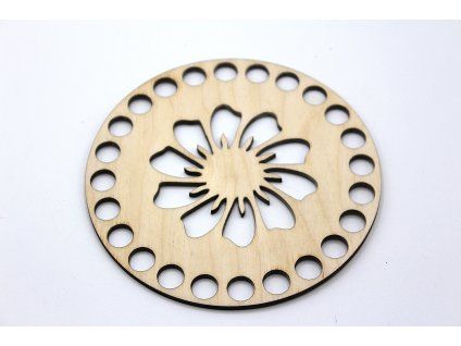 Víko kruh - kytka 1