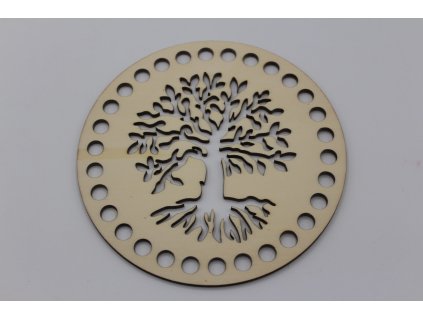 Víko kruh 17cm - Strom