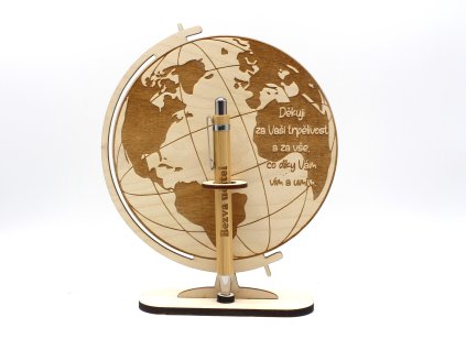 Glóbus s propiskou - učitel