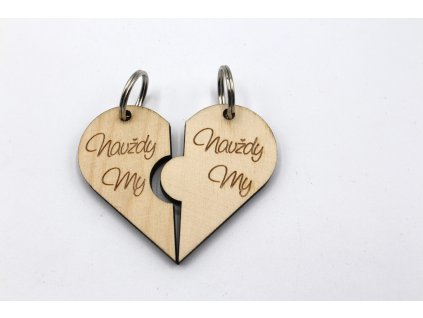 Párová klíčenka - Navždy my