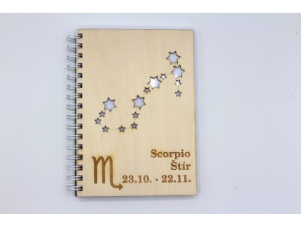 Blok A5 - zvěrokruh - štír