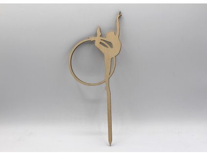 Zápich do dortu - gymnastka