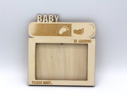 Rámeček na ultrazvuk na zeď malý