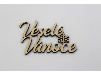 Nápis - Veselé Vánoce