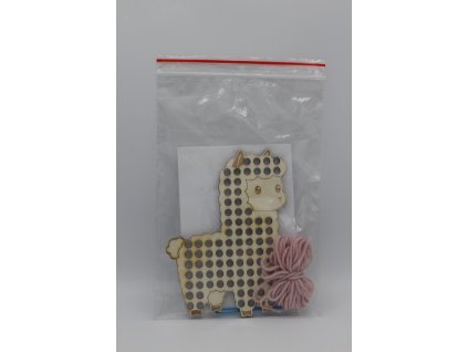 Vyšívání pro starší - Lama