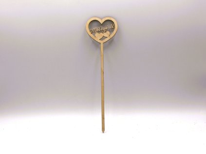 Zápich srdce Miluji tě