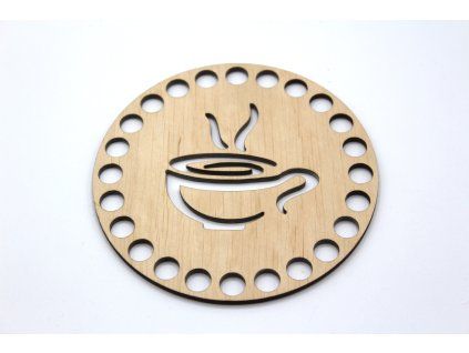 Víko kruh - káva 2