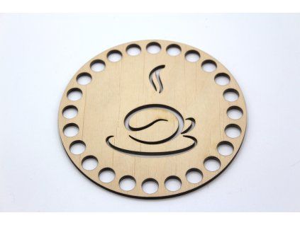 Víko kruh - káva 4