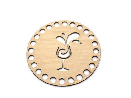 Víko kruh - víno 1