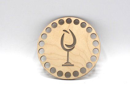 Víko kruh - víno 2