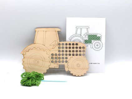 Vyšívání - Traktor