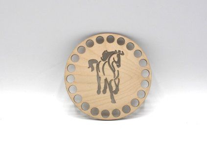 Víko kruh - kůň