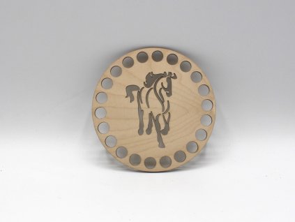 Víko kruh 10cm - kůň