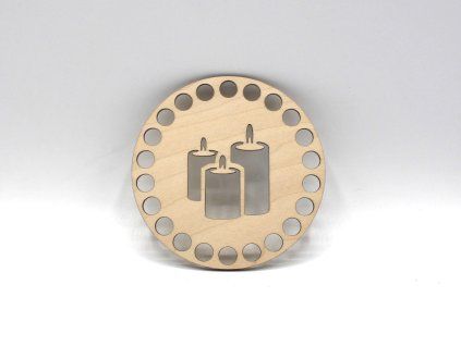 Víko kruh - Vánoční 1