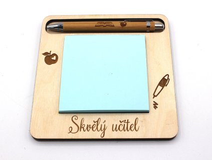 Bloček s propiskou - učitel