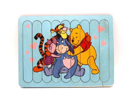 Skládačka Pú a přátelé