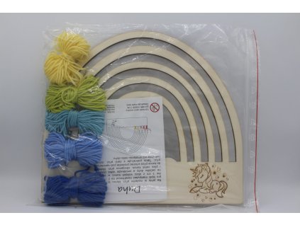 Duha velká modrá - omotávání