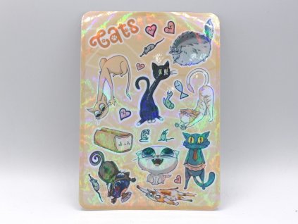 Kočky (Efekt holografický lesk)