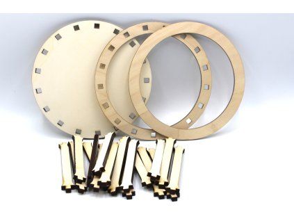 Konsturkce pro vyplétaný košík