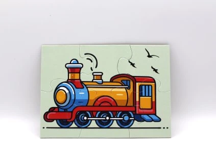 Puzzle - lokomotiva