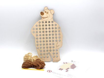 Vyšívání - Medvěd