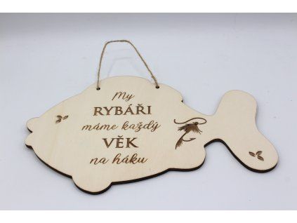 Ryba na zeď - Věk na háku