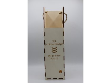 Krabice na víno - Důchodci