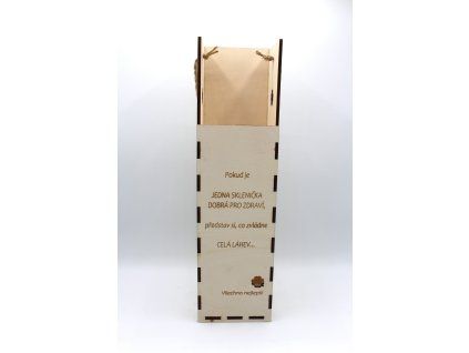 Krabice na víno - Pro zdraví