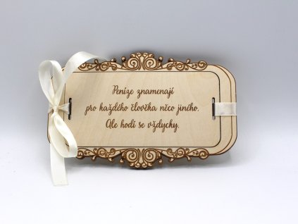 Na peníze - Ale hodí se vždycky